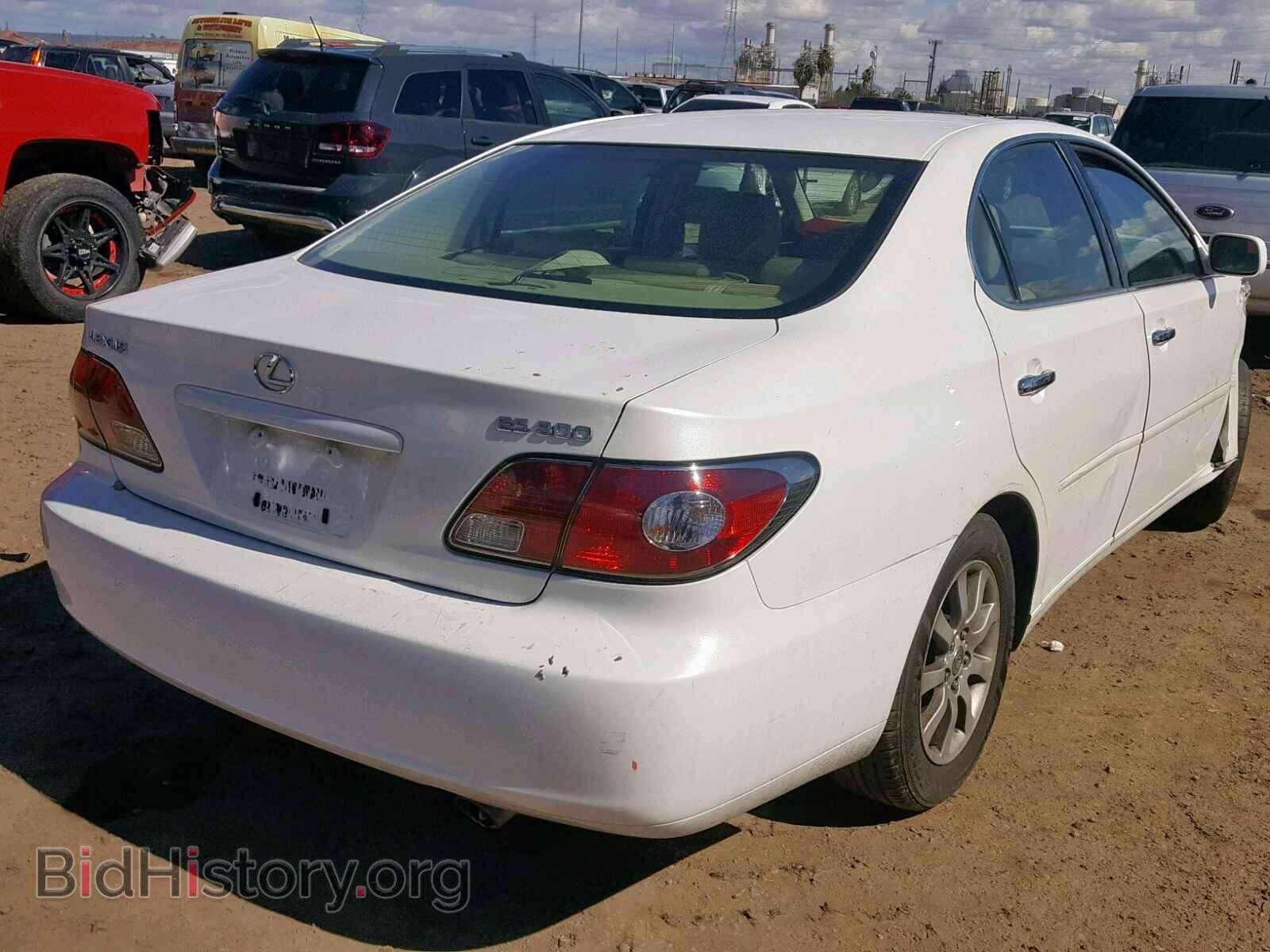 2003 LEXUS ES300 - VIN: JTHBF30G730147683 - Фото 4