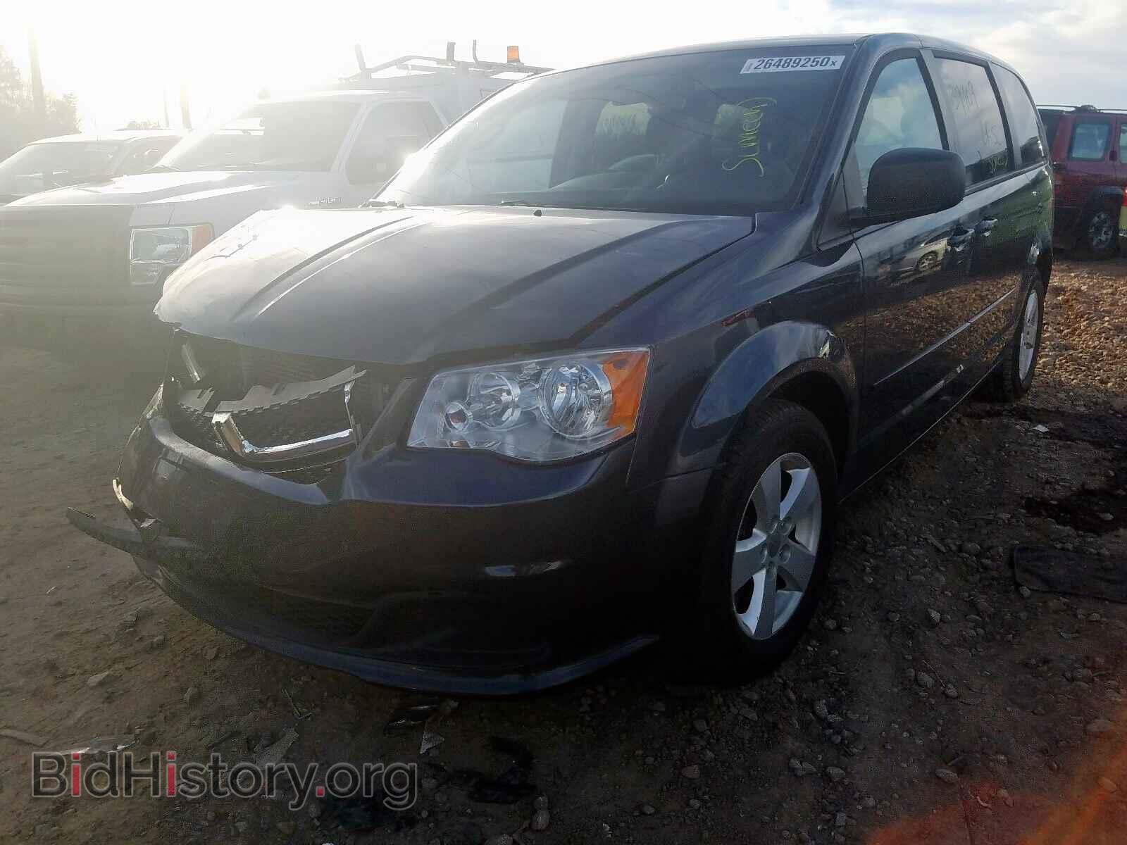 2014 DODGE CARAVAN - VIN: 2C4RDGBGXER389287 - Фото 2