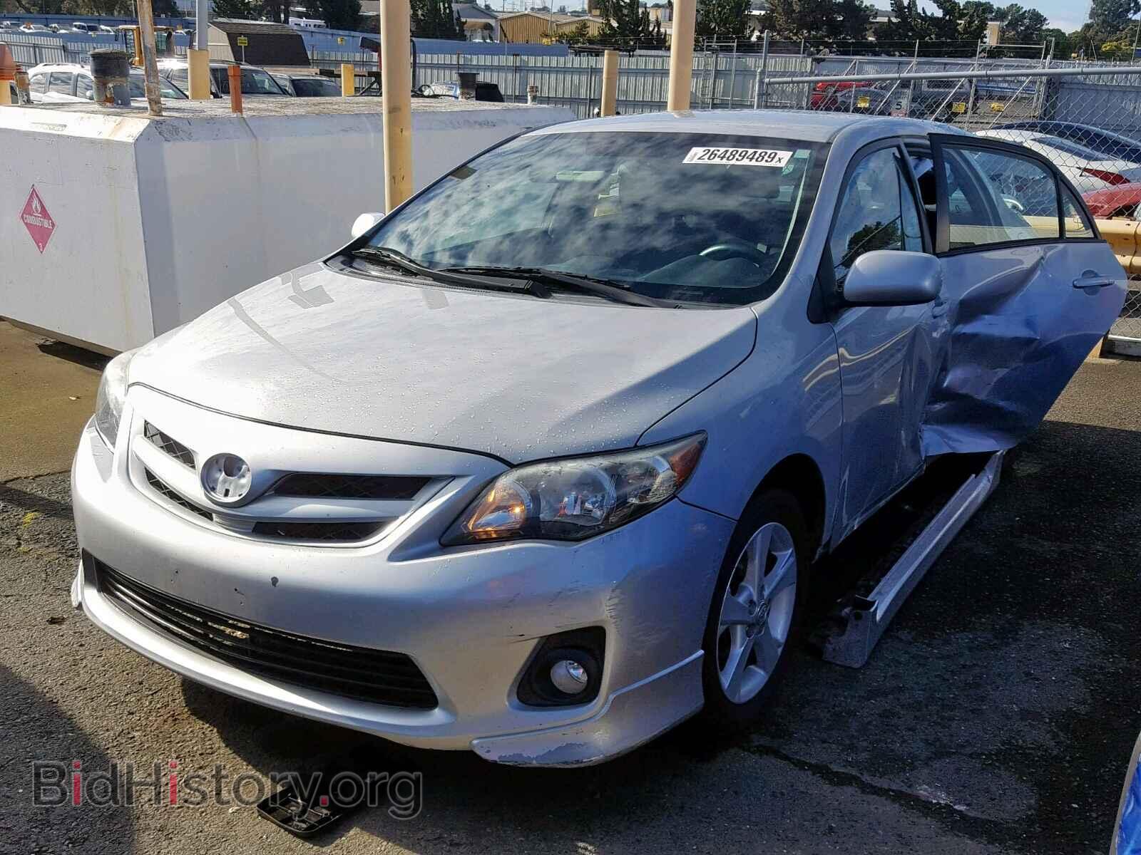 2013 TOYOTA COROLLA BA - VIN: 2T1BU4EE9DC961698 - Фото 2