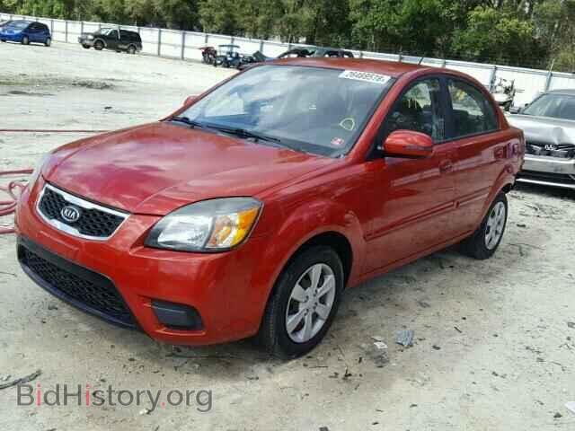 2011 KIA RIO BASE - VIN: KNADH4A32B6734436 - Фото 2