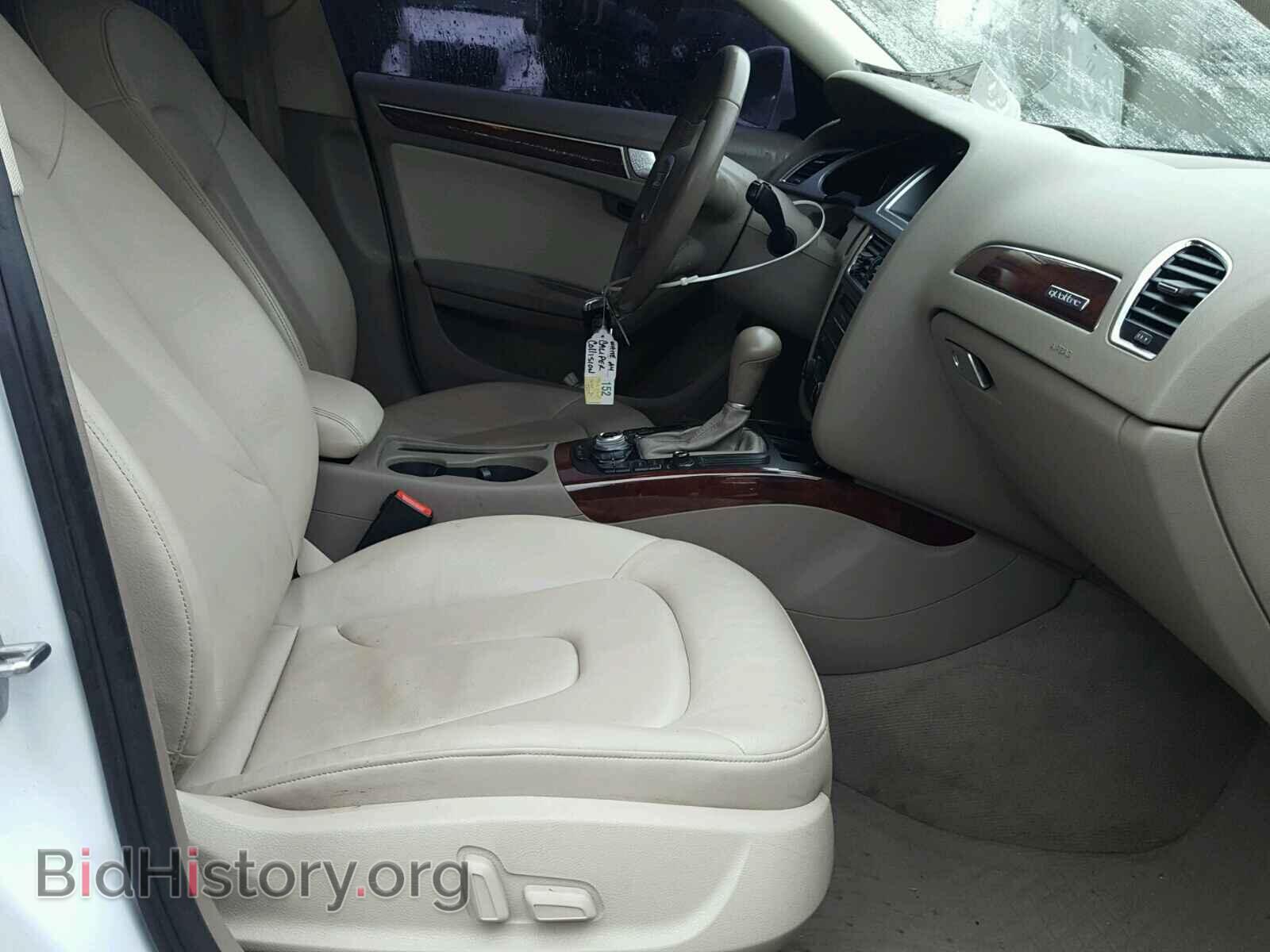 2012 AUDI A4 - VIN: WAUWFAFL6CA060697 - Photo 5