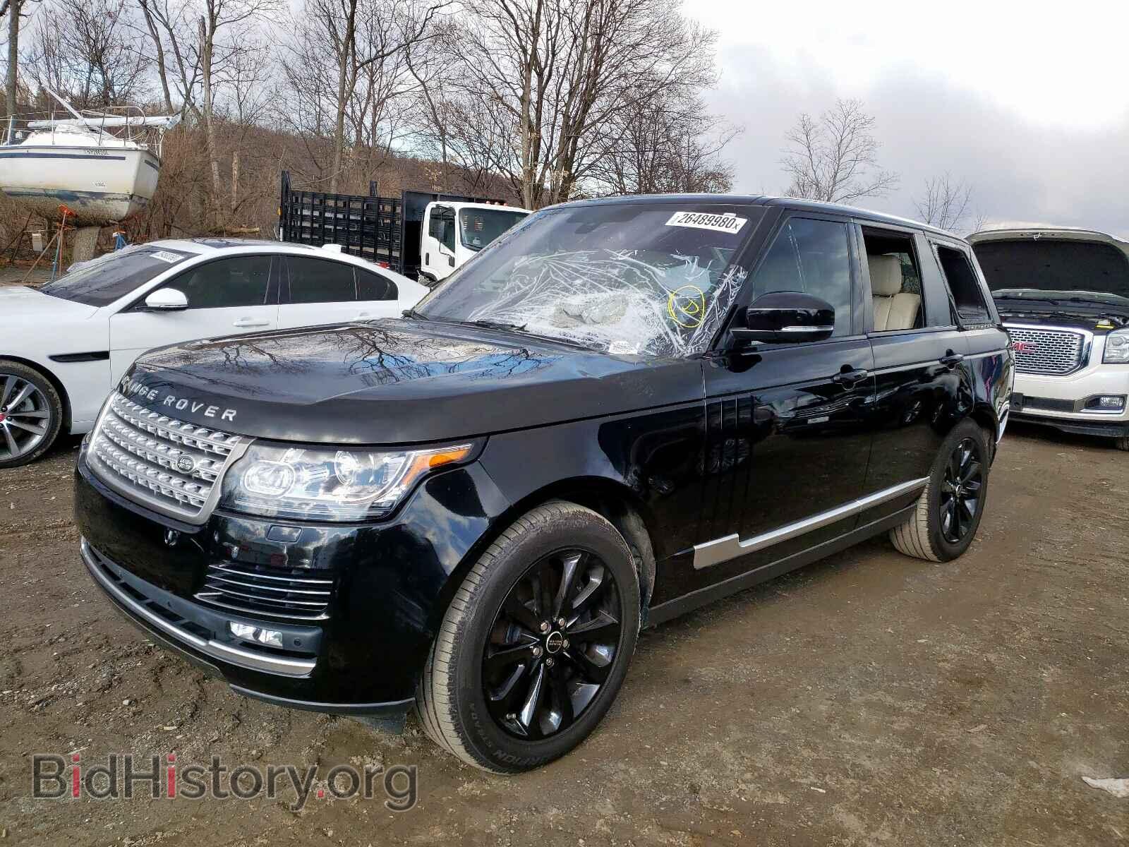 2016 LAND ROVER RANGEROVER - VIN: SALGS2PF4GA319848 - Фото 2