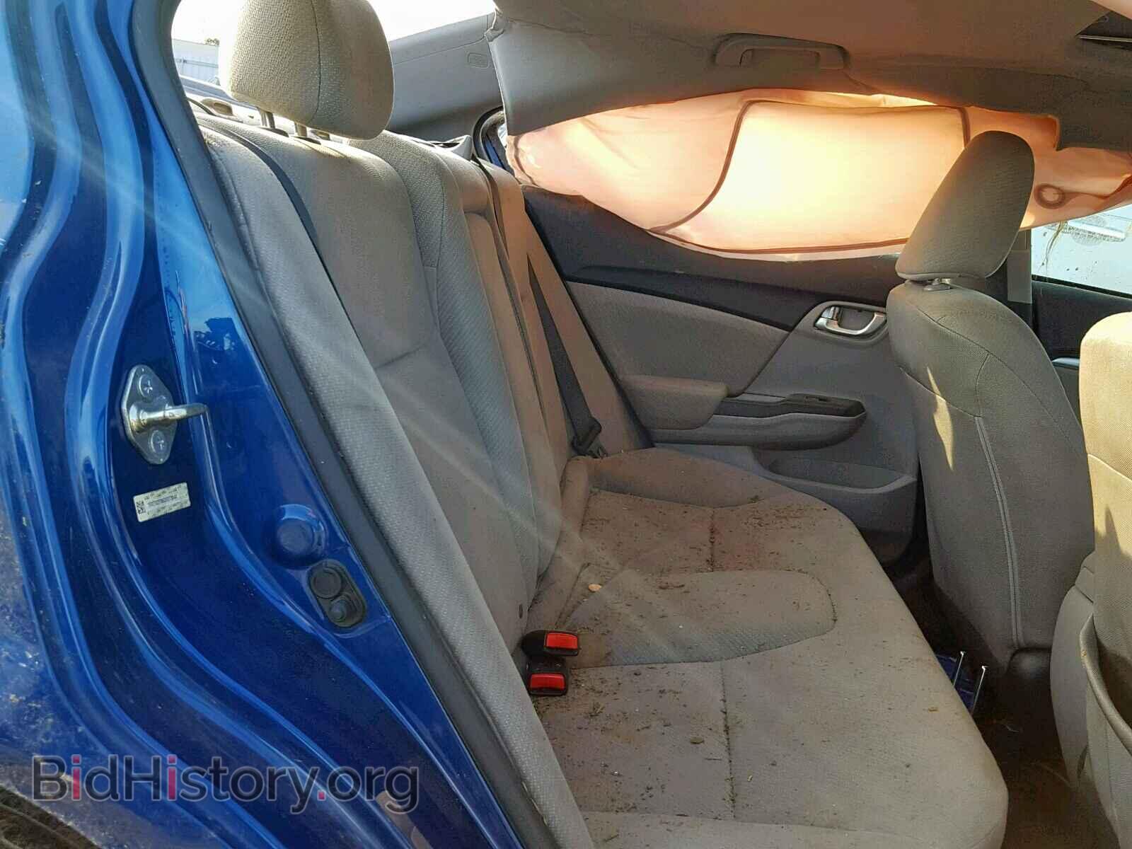 2013 HONDA CIVIC - VIN: 19XFB2F86DE073044 - Фото 6