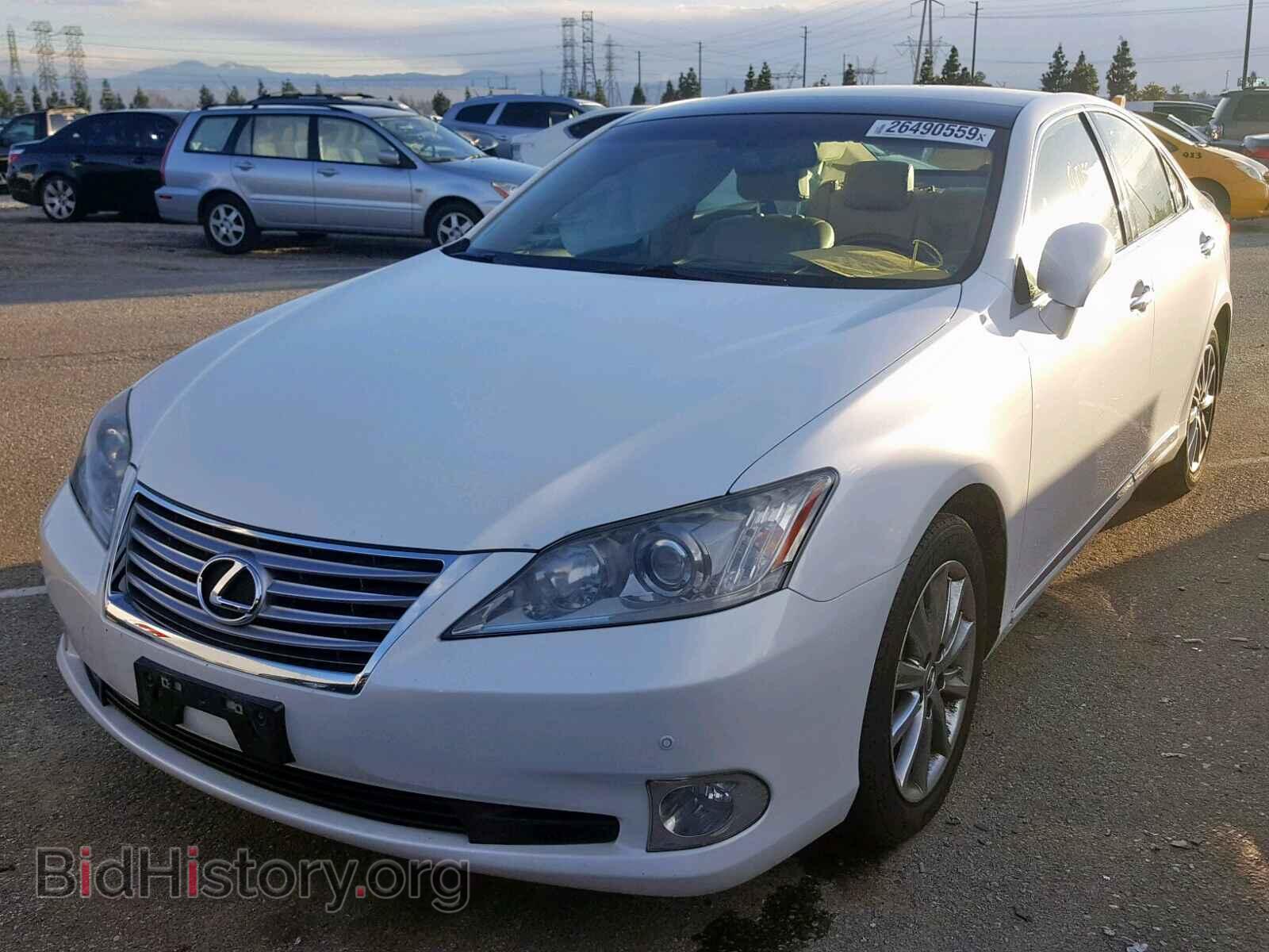 2012 LEXUS ES350 - VIN: JTHBK1EG7C2504356 - Фото 2