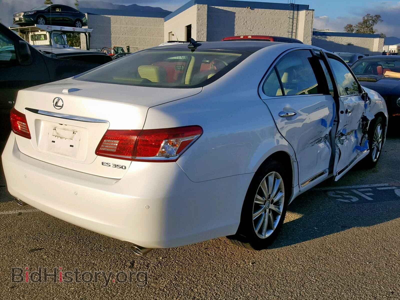 2012 LEXUS ES350 - VIN: JTHBK1EG7C2504356 - Фото 4