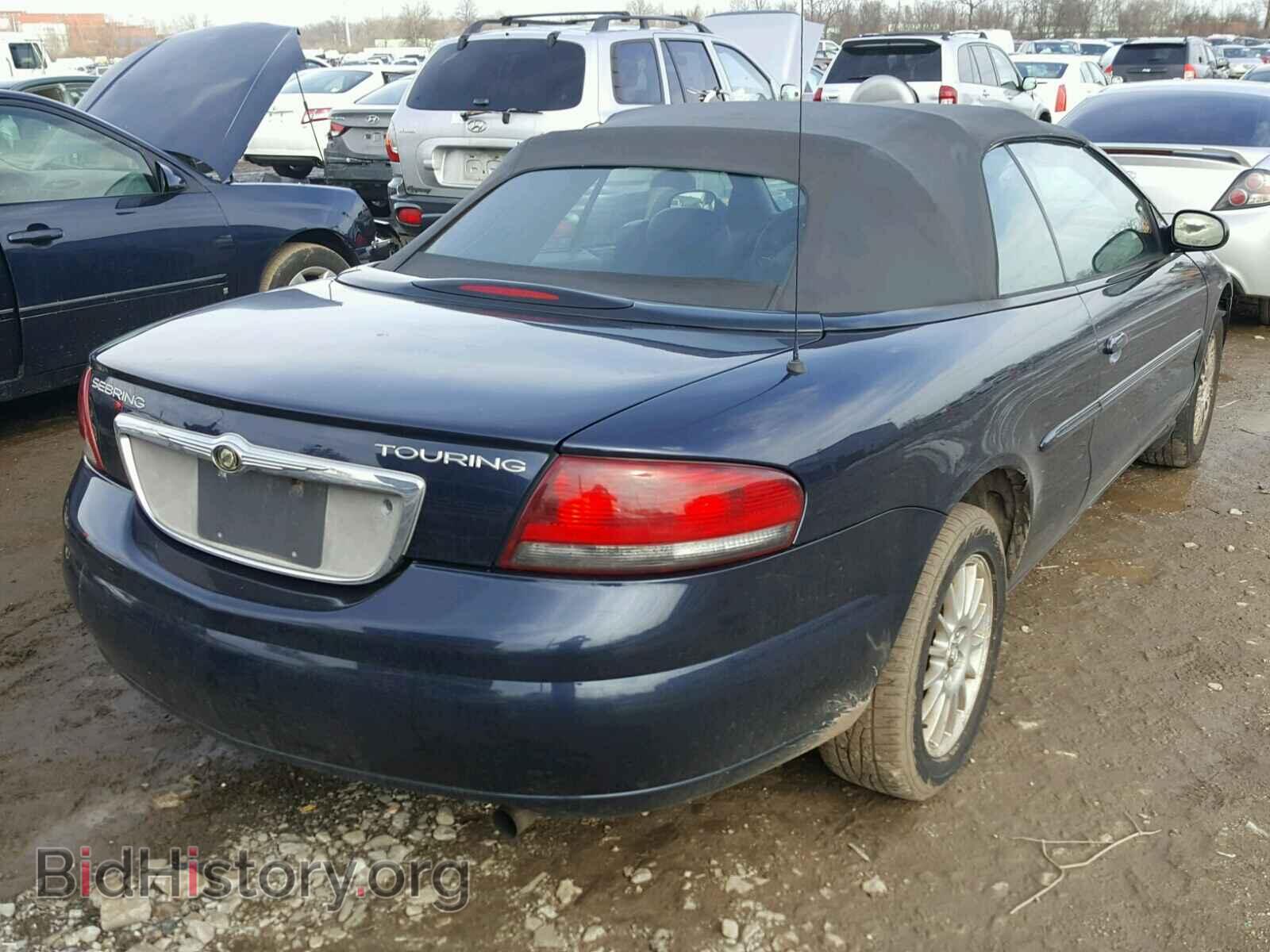 2004 CHRYSLER SEBRING - VIN: 1C3EL55R94N224754 - Фото 4