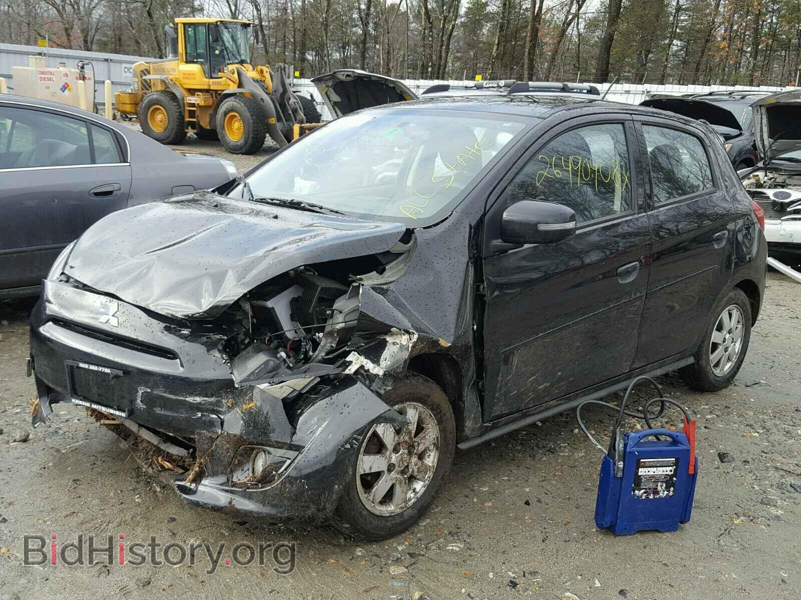 2015 MITSUBISHI MIRAGE - VIN: ML32A4HJ9FH008752 - Фото 2