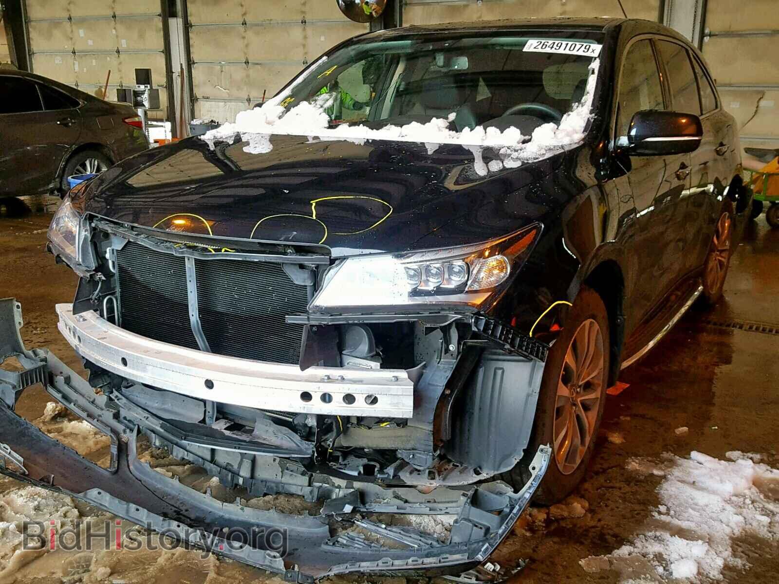 2014 ACURA MDX - VIN: 5FRYD4H47EB043358 - Фото 2