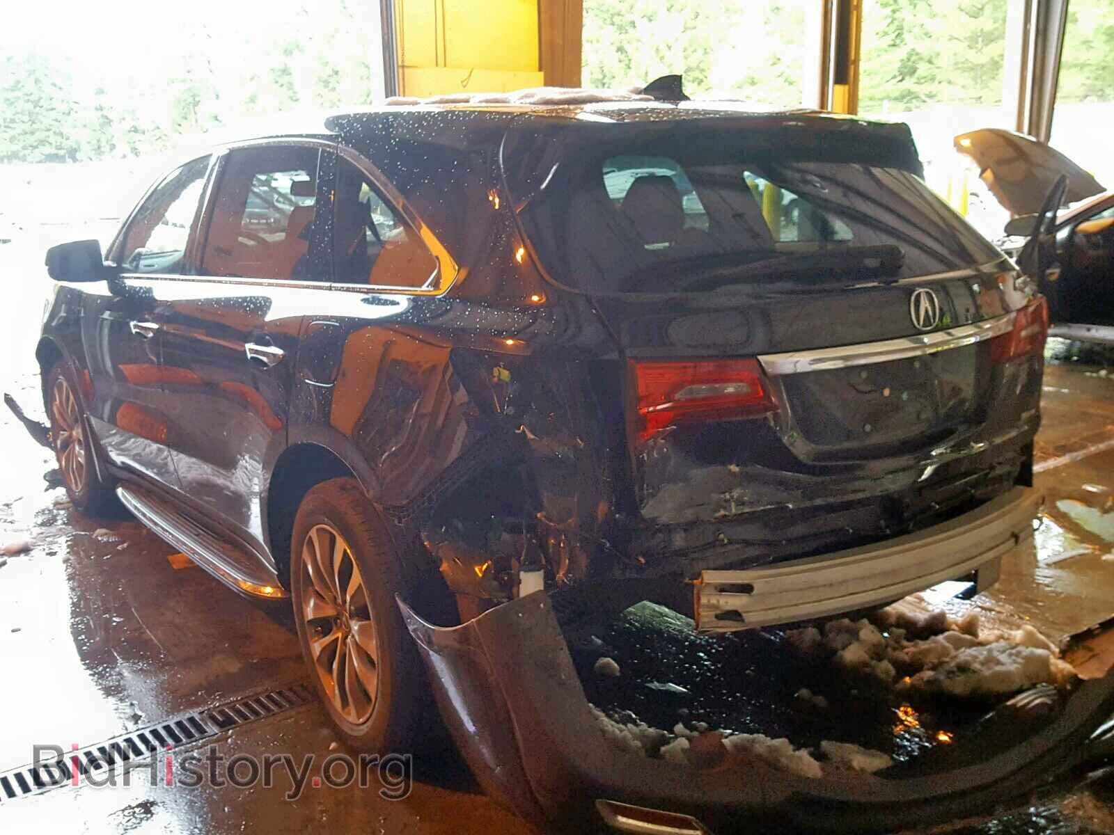 2014 ACURA MDX - VIN: 5FRYD4H47EB043358 - Фото 3