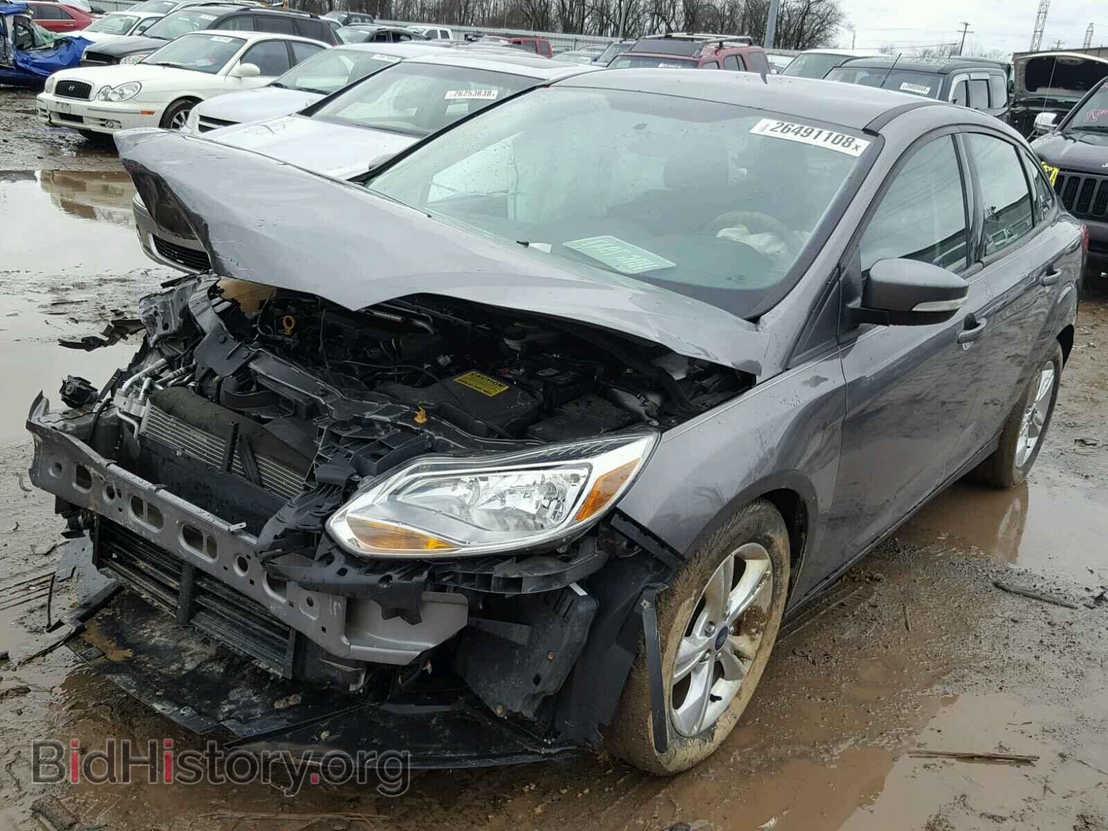 2014 FORD FOCUS - VIN: 1FADP3F2XEL141399 - Фото 2