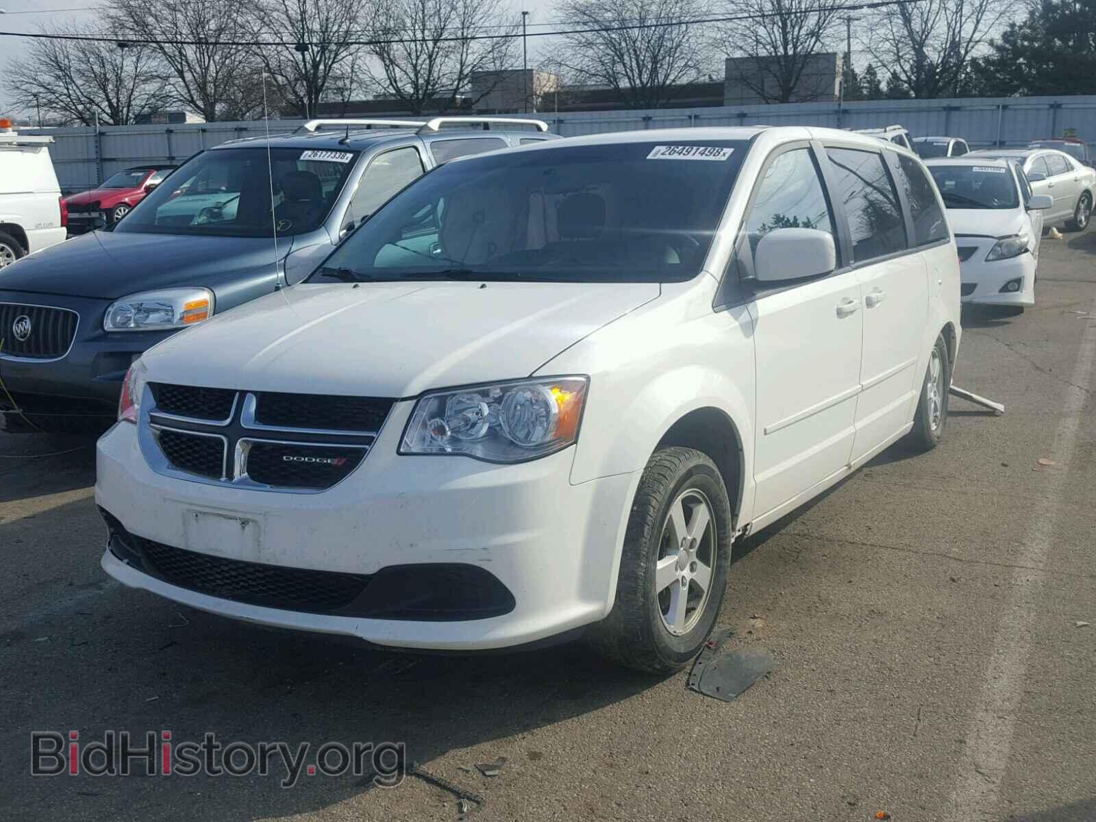 2012 DODGE CARAVAN - VIN: 2C4RDGBGXCR258034 - Фото 2