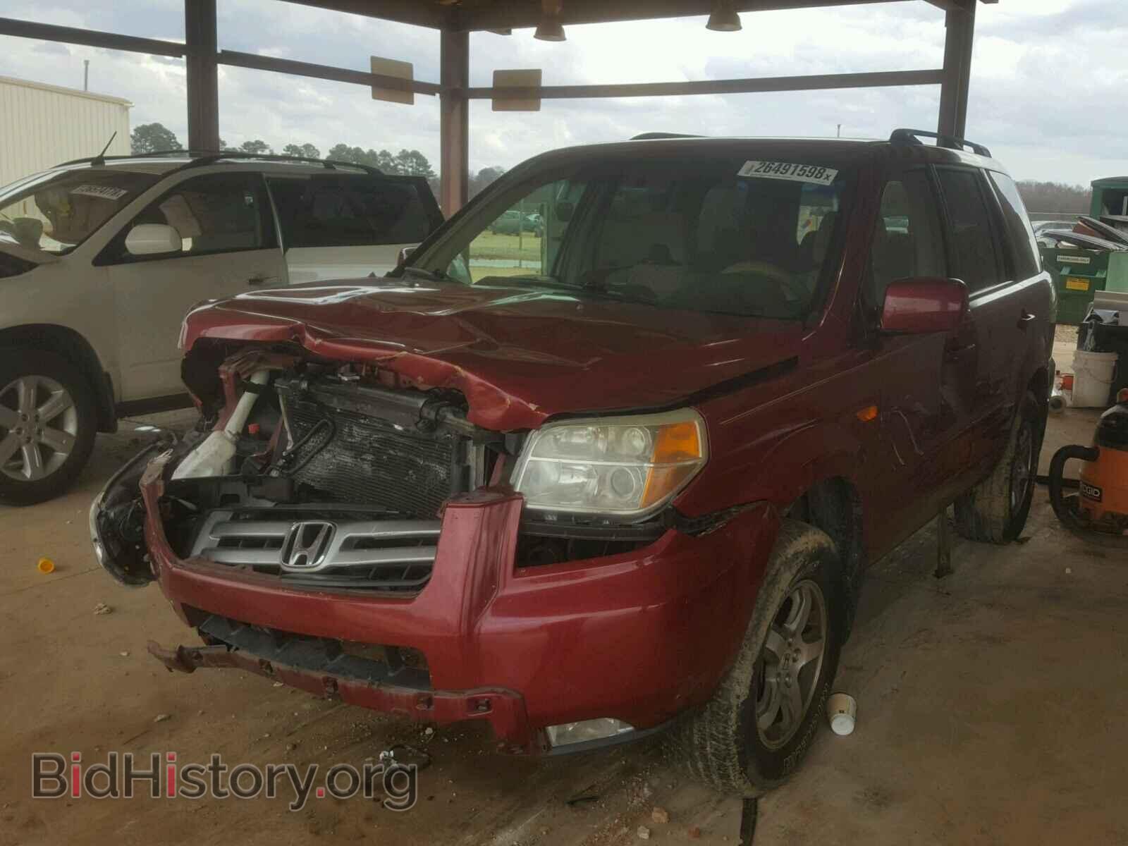 2006 HONDA PILOT - VIN: 5FNYF28416B043051 - Фото 2