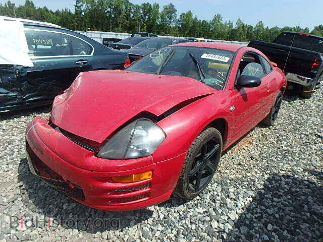 2000 MITSUBISHI ECLIPSE - VIN: 4A3AC34GXYE088068 - Фото 2
