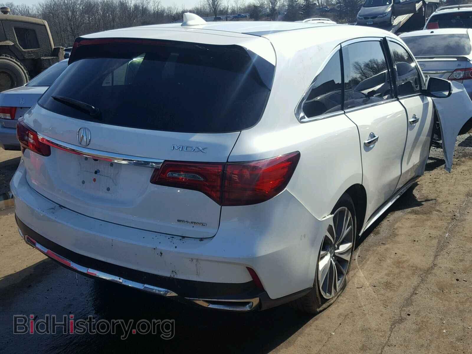 2017 ACURA MDX - VIN: 5FRYD4H71HB009690 - Фото 4