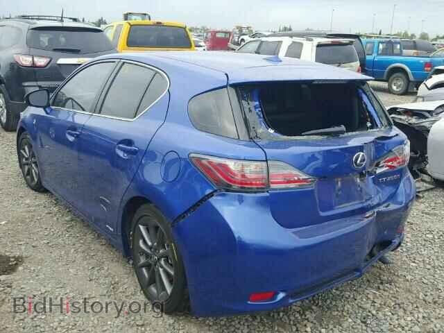 2013 LEXUS CT 200 - VIN: JTHKD5BH2D2128326 - Фото 3