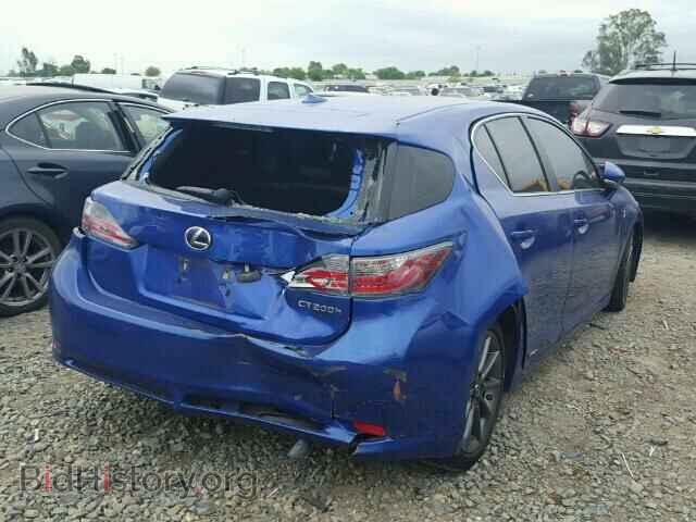 2013 LEXUS CT 200 - VIN: JTHKD5BH2D2128326 - Фото 4