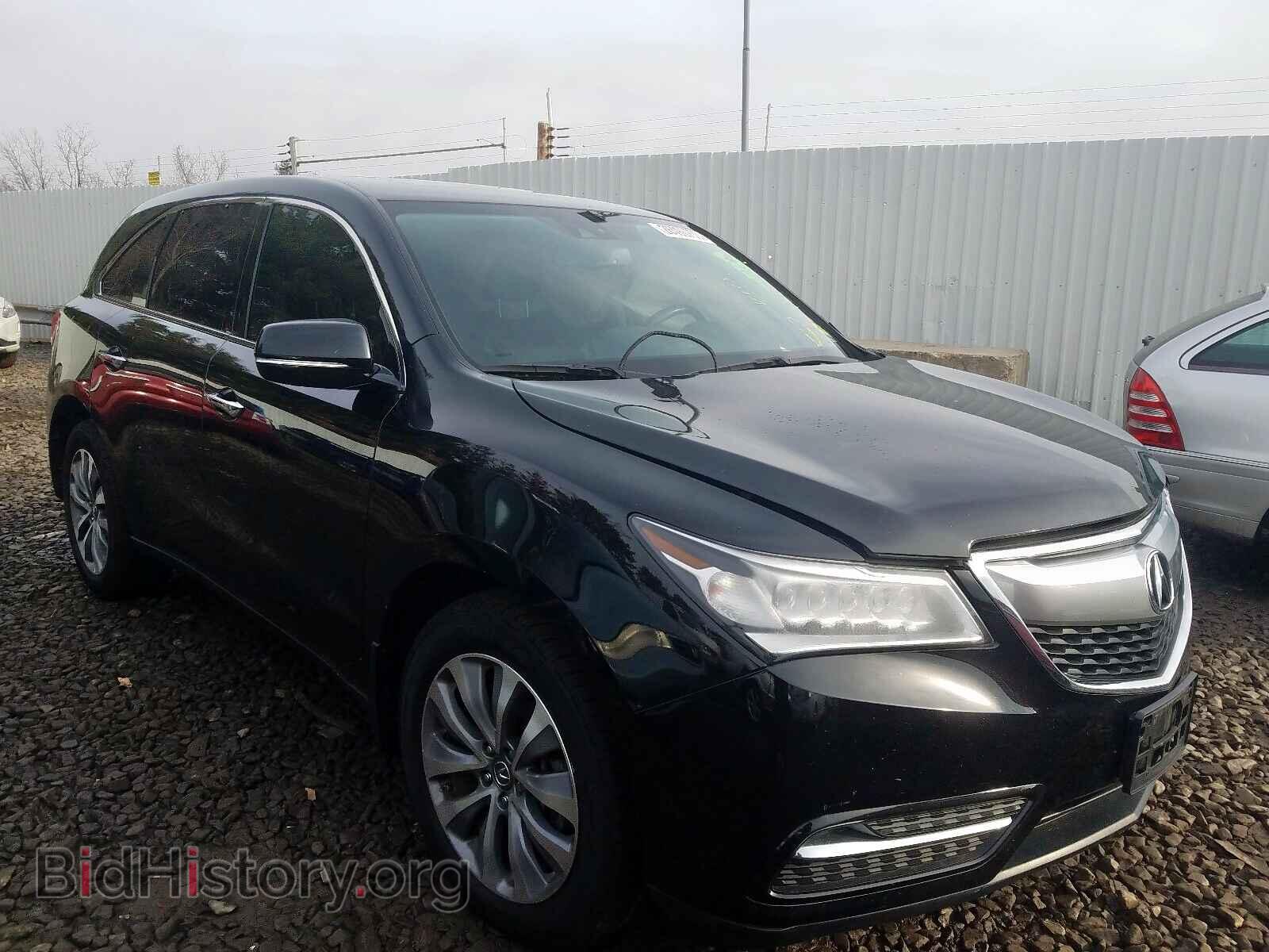 Photo 5FRYD4H48FB001993 - ACURA MDX 2015