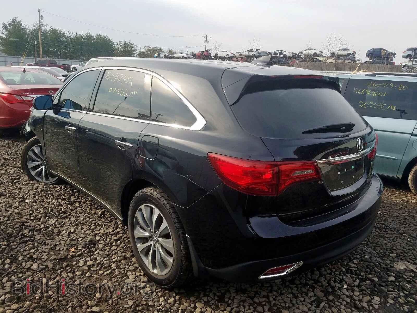 2015 ACURA MDX - VIN: 5FRYD4H48FB001993 - Фото 3