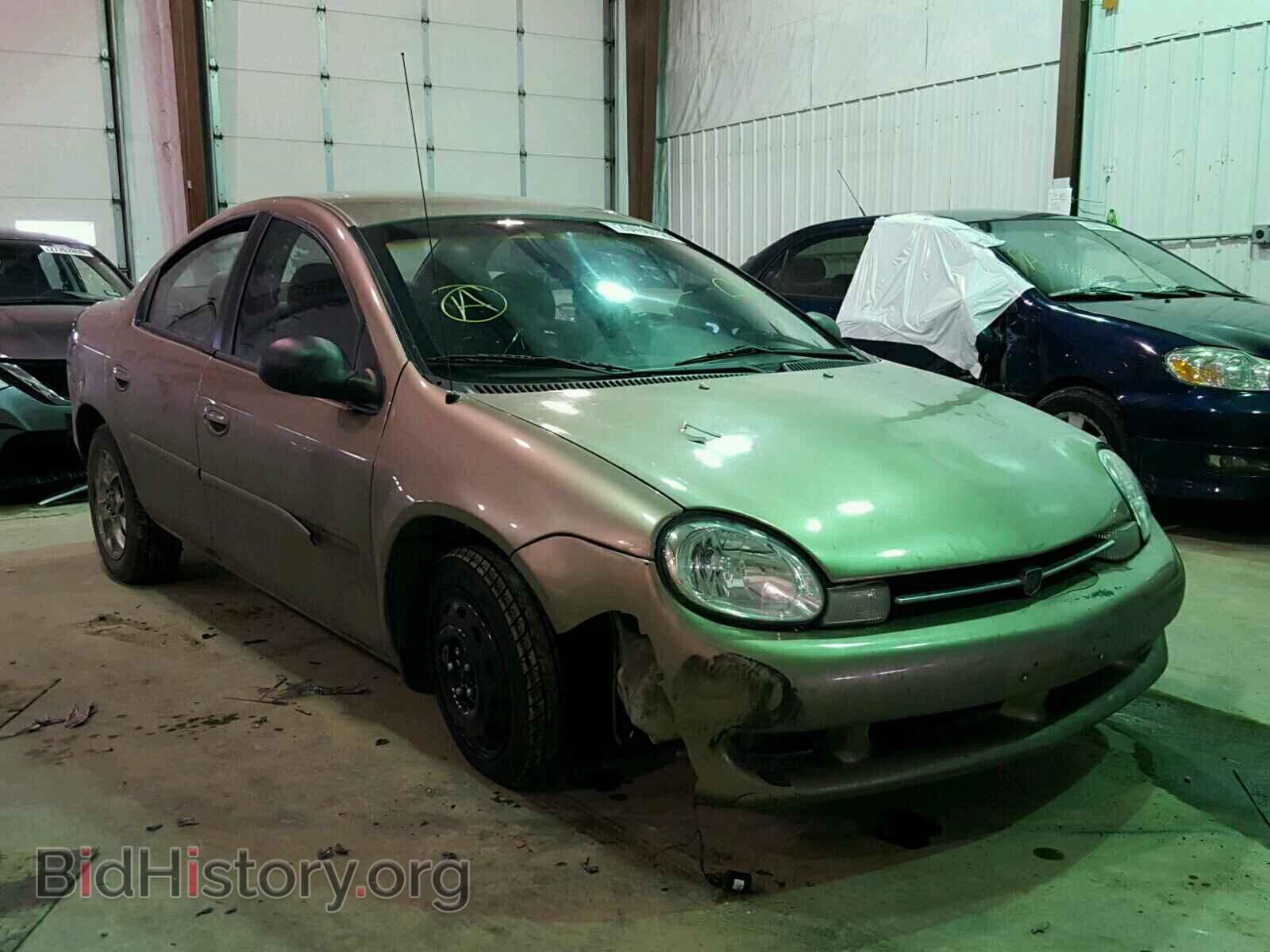 Photo 1B3ES46C6YD571250 - DODGE NEON 2000