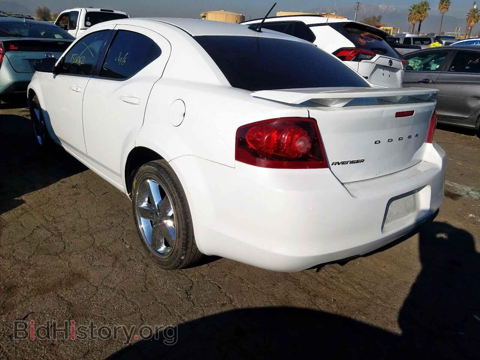 2013 DODGE AVENGER - VIN: 1C3CDZAGXDN768504 - Фото 3