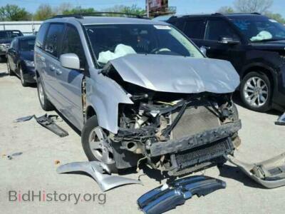 2010 Dodge CARAVAN Grand Cara, серебристый — VIN 2D4RN5D16AR348999, Copart