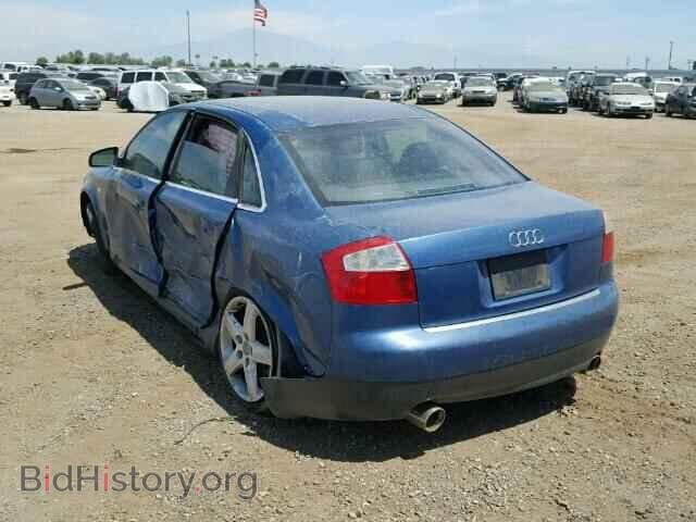 2002 AUDI A4 - VIN: WAULT68E62A149711 - Фото 3