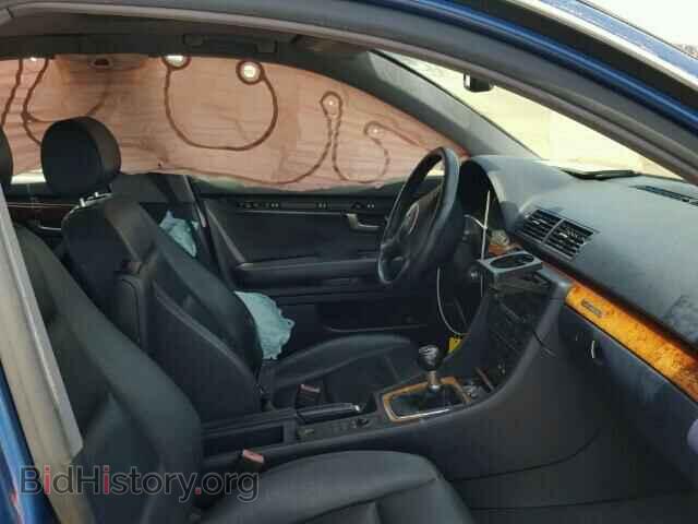 2002 AUDI A4 - VIN: WAULT68E62A149711 - Фото 5