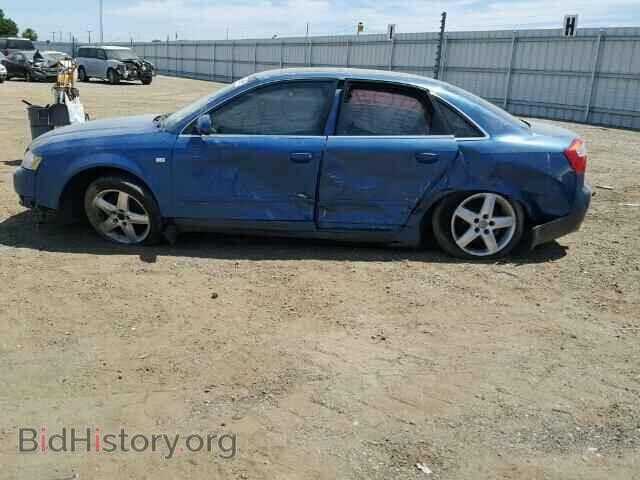 2002 AUDI A4 - VIN: WAULT68E62A149711 - Фото 9