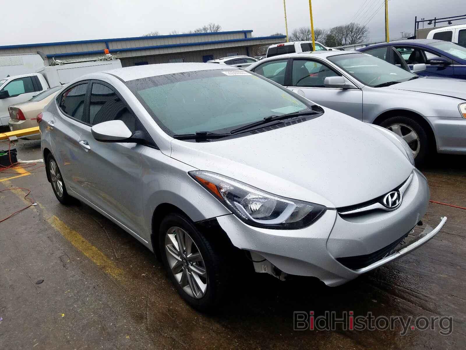 Photo 5NPDH4AE4GH724122 - HYUNDAI ELANTRA 2016