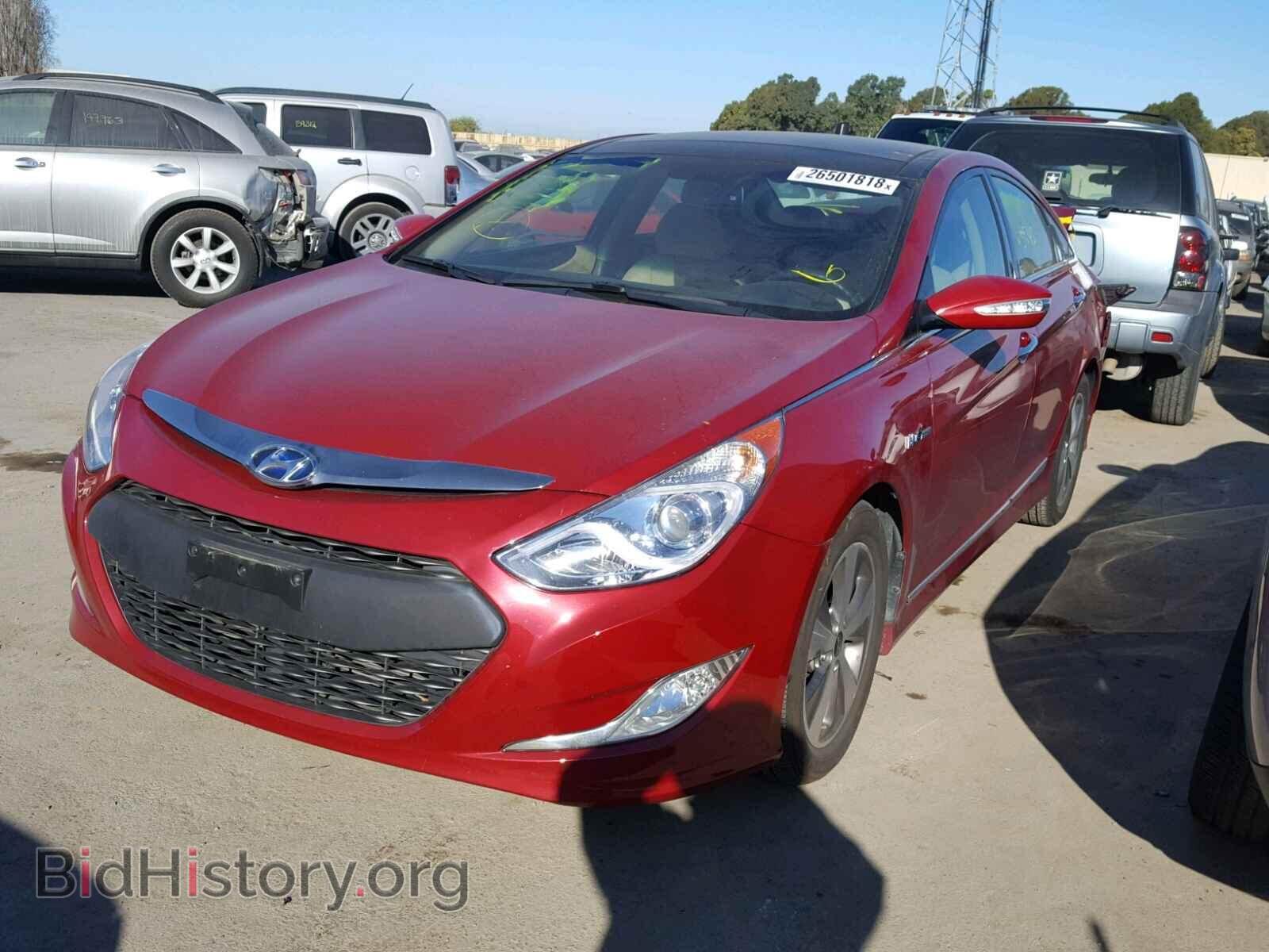 2012 HYUNDAI SONATA - VIN: KMHEC4A48CA033778 - Фото 2