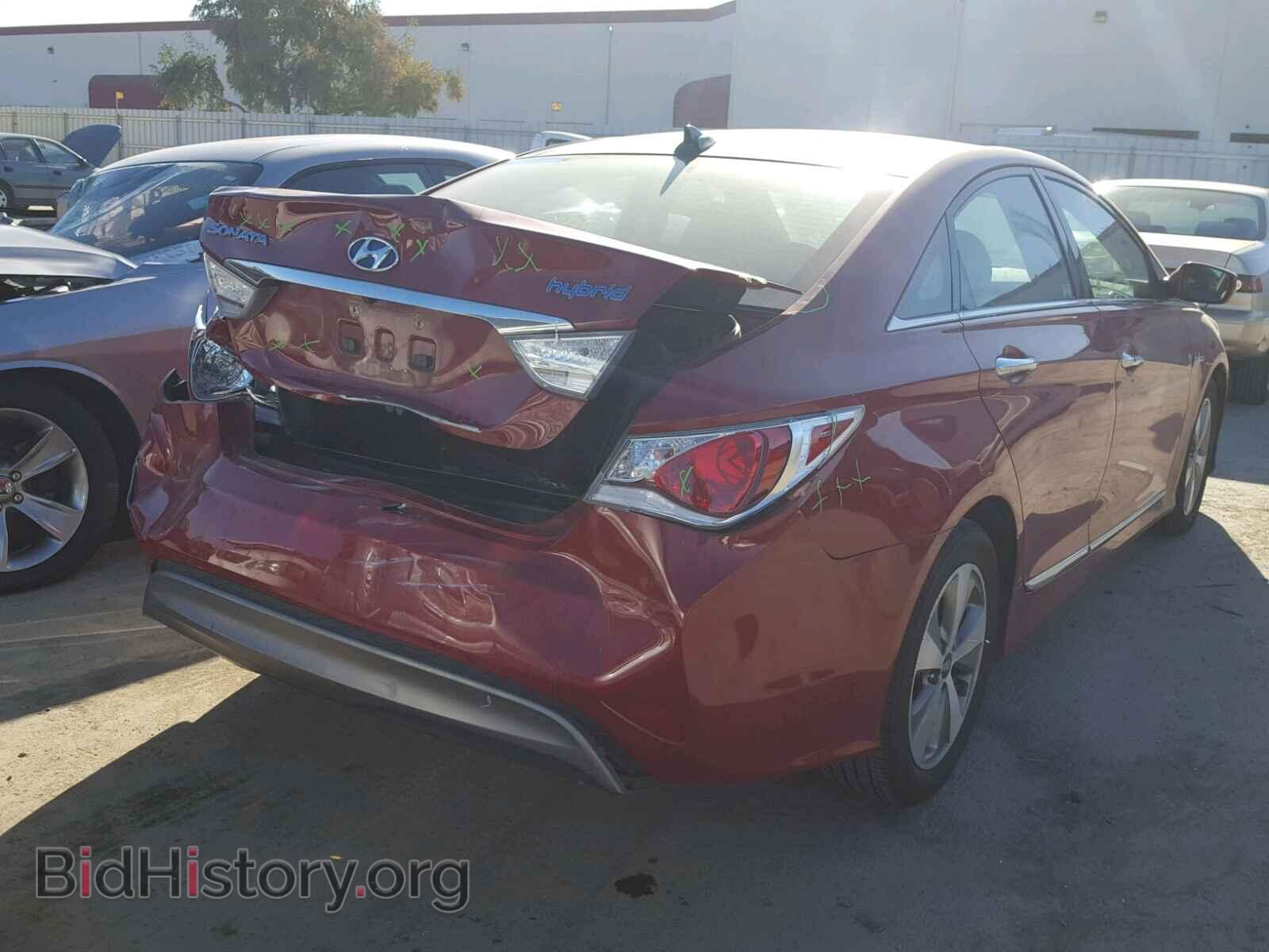 2012 HYUNDAI SONATA - VIN: KMHEC4A48CA033778 - Фото 4
