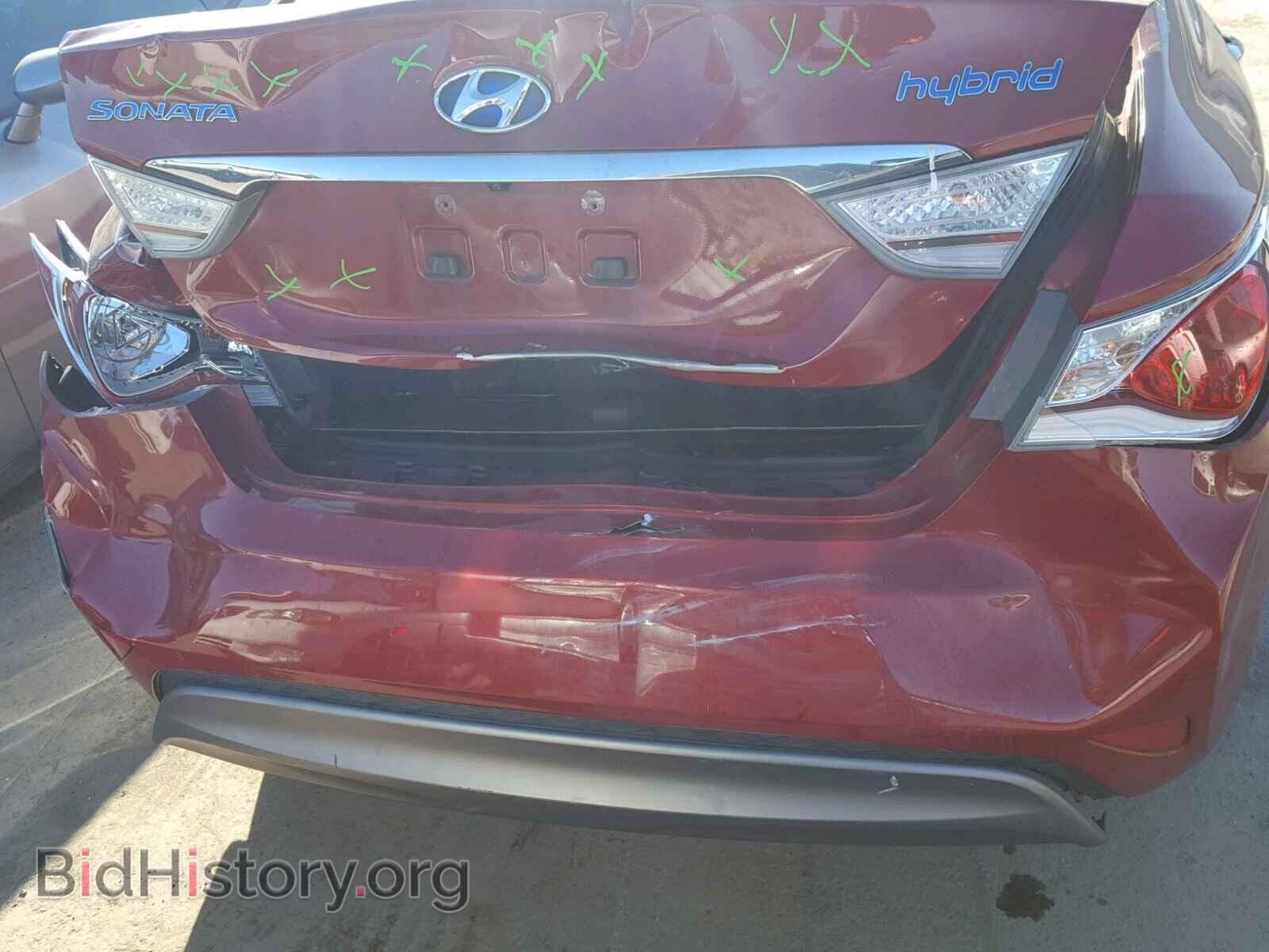 2012 HYUNDAI SONATA - VIN: KMHEC4A48CA033778 - Фото 9
