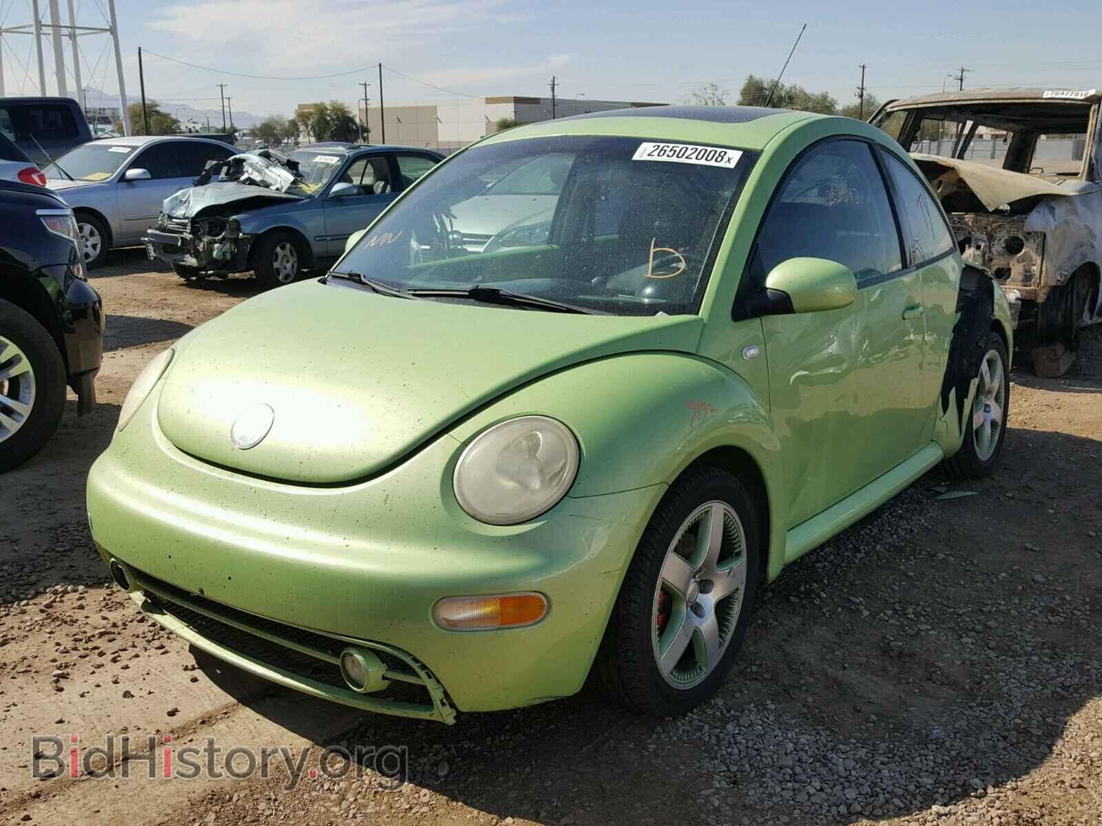 2003 VOLKSWAGEN BEETLE - VIN: 3VWCD21C63M415490 - Фото 2