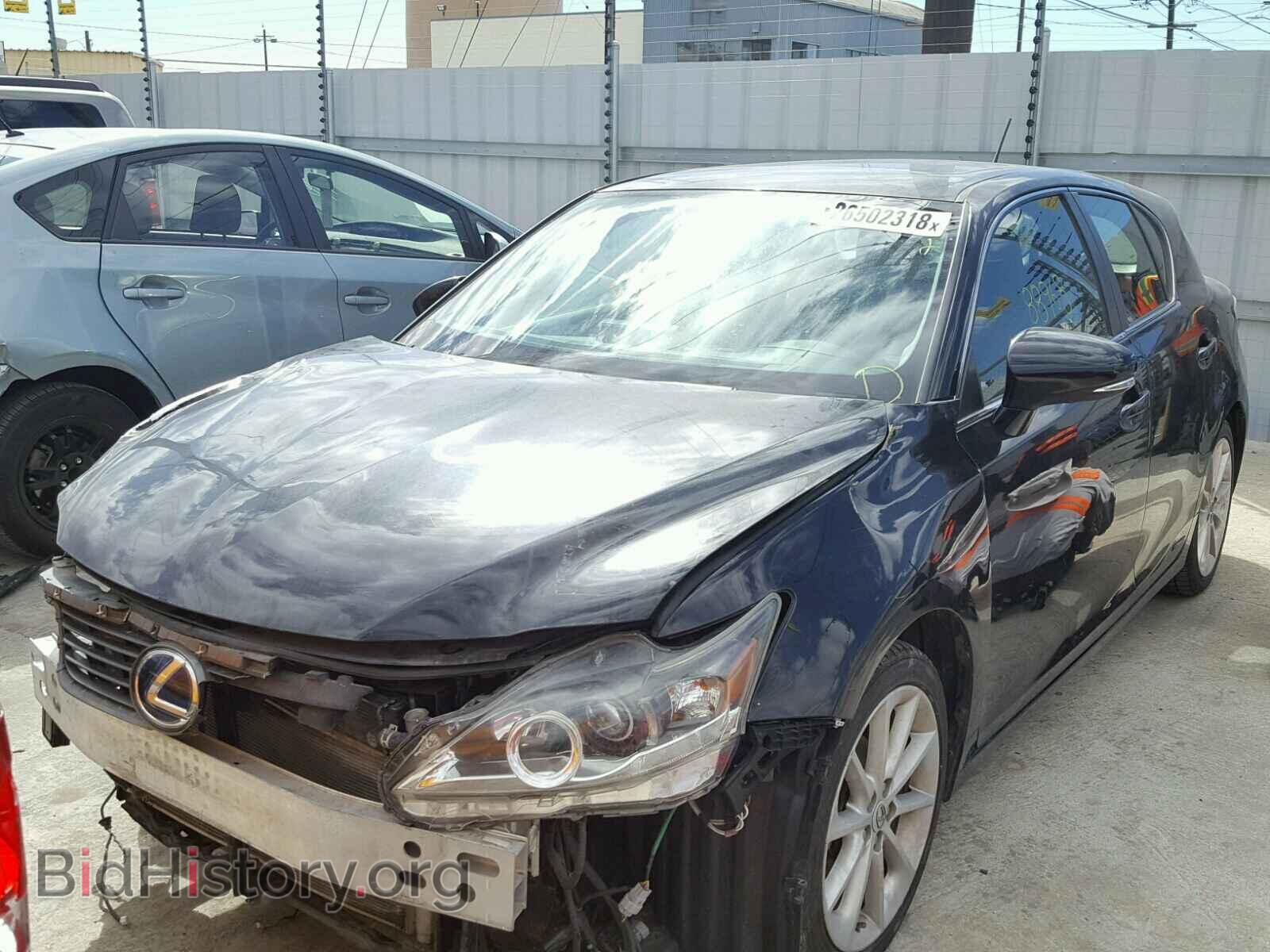 2011 LEXUS CT 200 - VIN: JTHKD5BH4B2036146 - Фото 2