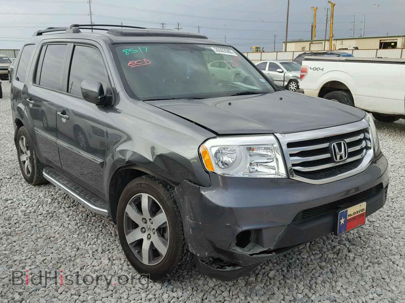 Фотография 5FNYF3H92DB034633 - HONDA PILOT 2013