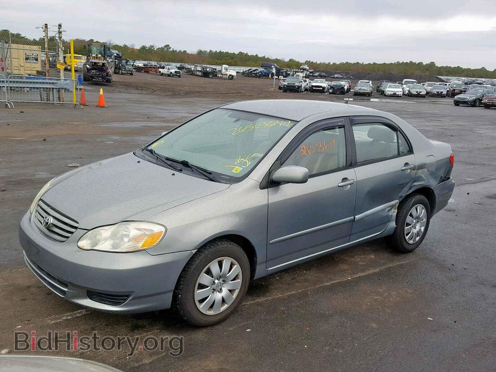 2003 TOYOTA COROLLA - VIN: 2T1BR32E43C025292 - Фото 2