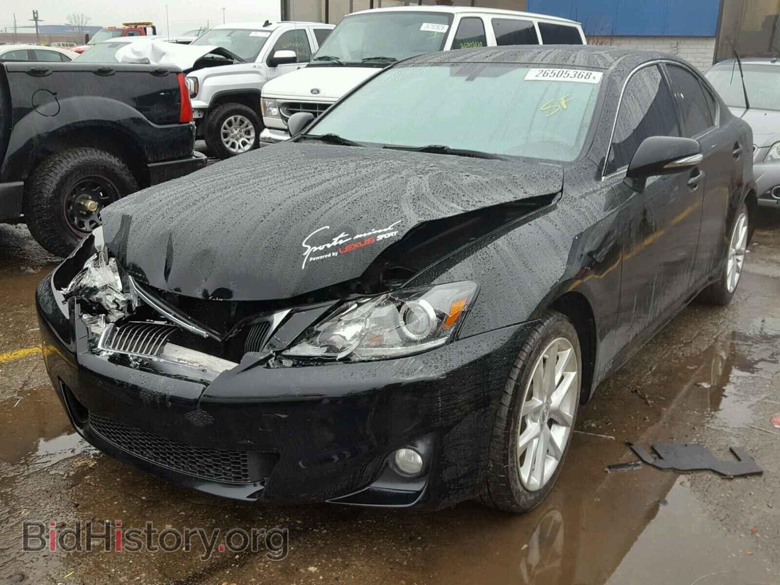 2011 LEXUS IS250 - VIN: JTHCF5C27B2035355 - Фото 2