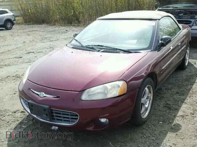 2001 CHRYSLER SEBRING - VIN: 1C3EL55U11N662507 - Фото 2