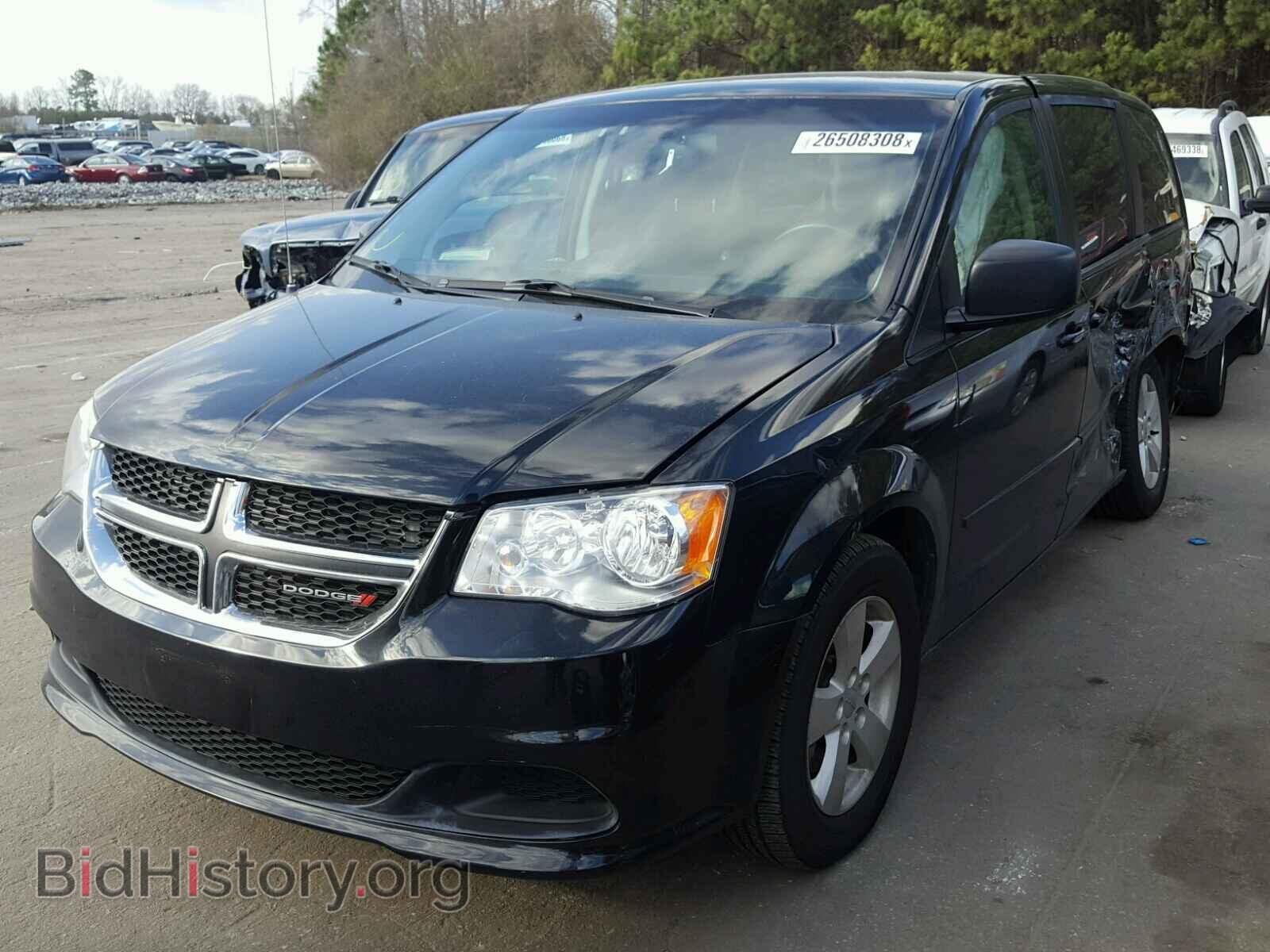 2013 DODGE CARAVAN - VIN: 2C4RDGBG2DR600741 - Фото 2