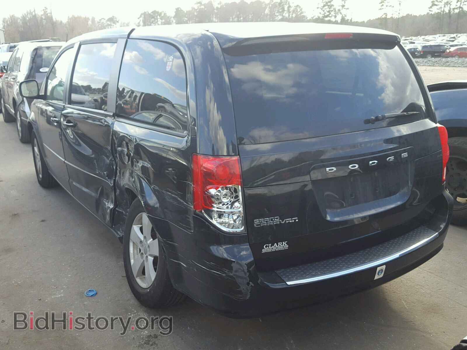 2013 DODGE CARAVAN - VIN: 2C4RDGBG2DR600741 - Фото 3