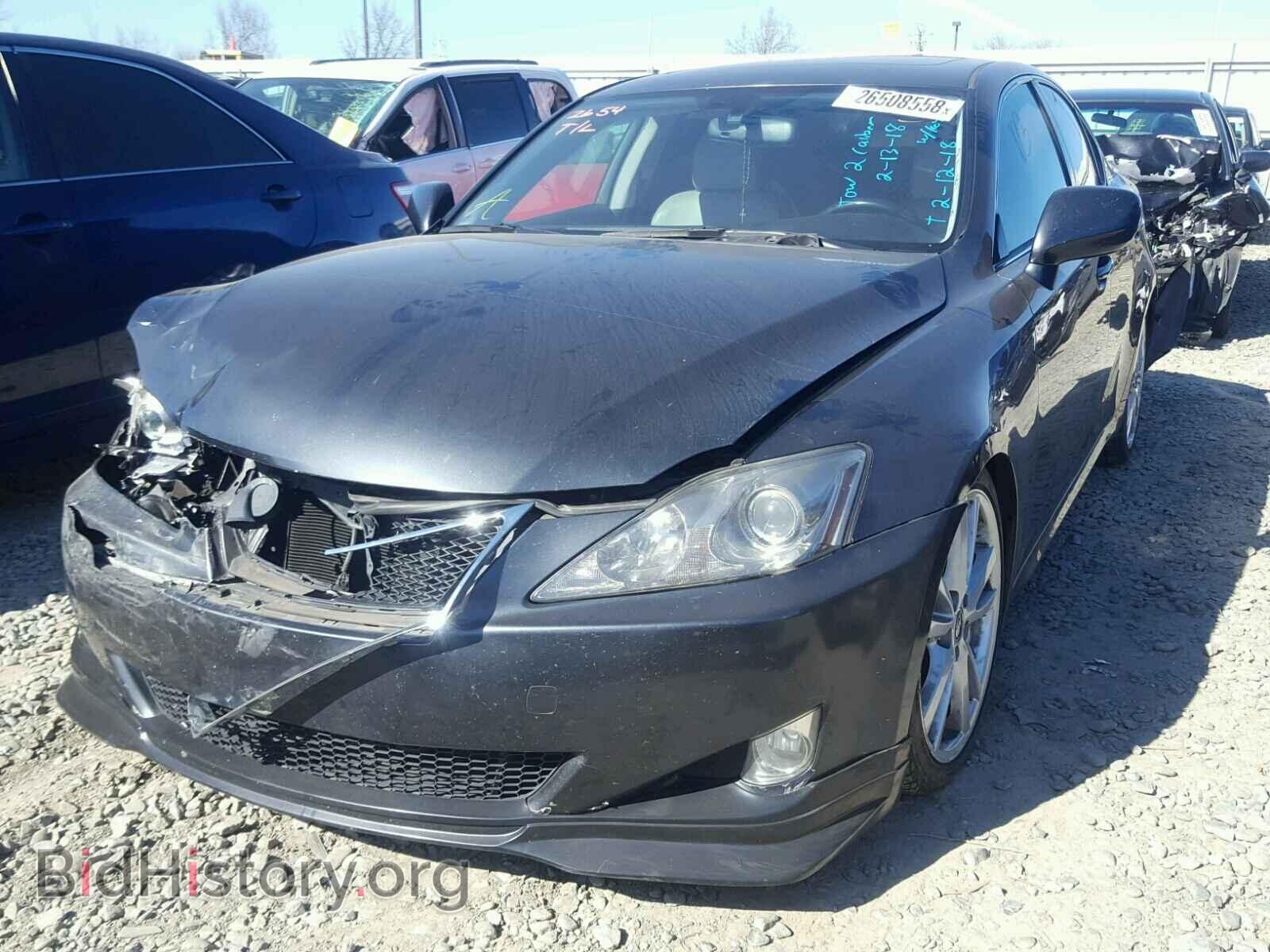 2006 LEXUS IS350 - VIN: JTHBE262X65007417 - Фото 2
