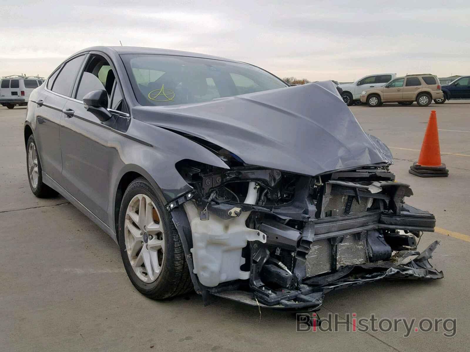 Фотография 3FA6P0H73GR156458 - FORD FUSION SE 2016