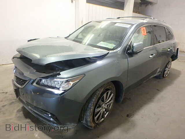 2014 ACURA MDX - VIN: 5FRYD4H83EB039388 - Фото 2