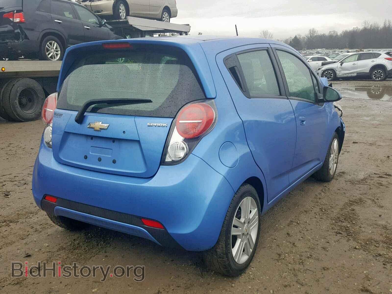 2013 CHEVROLET SPARK - VIN: KL8CB6S98DC628259 - Фото 4