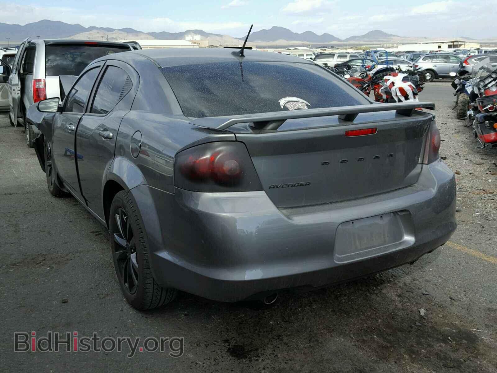 2013 DODGE AVENGER - VIN: 1C3CDZAG3DN750801 - Фото 3