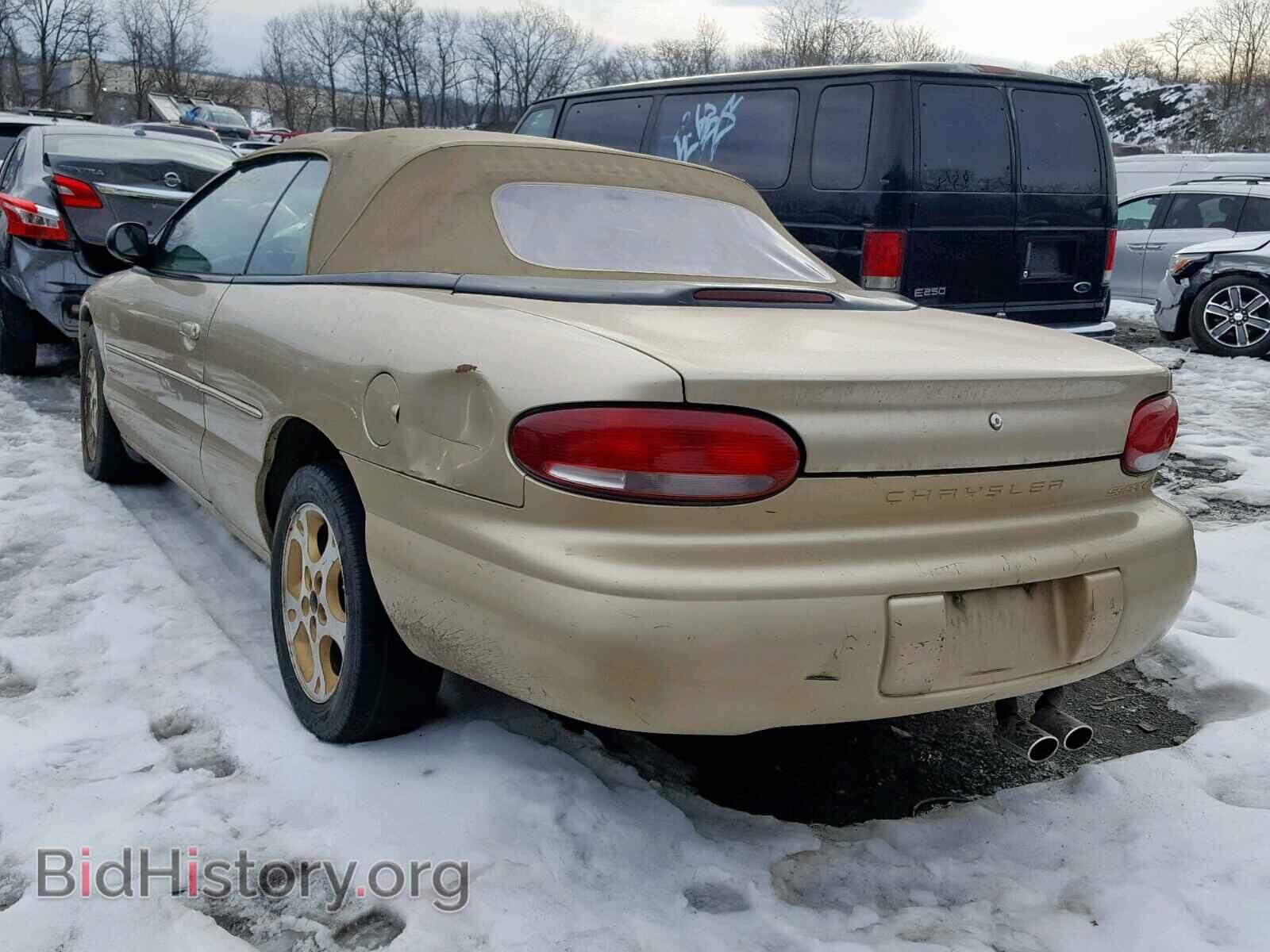 2000 CHRYSLER SEBRING - VIN: 3C3EL55H6YT207861 - Фото 3