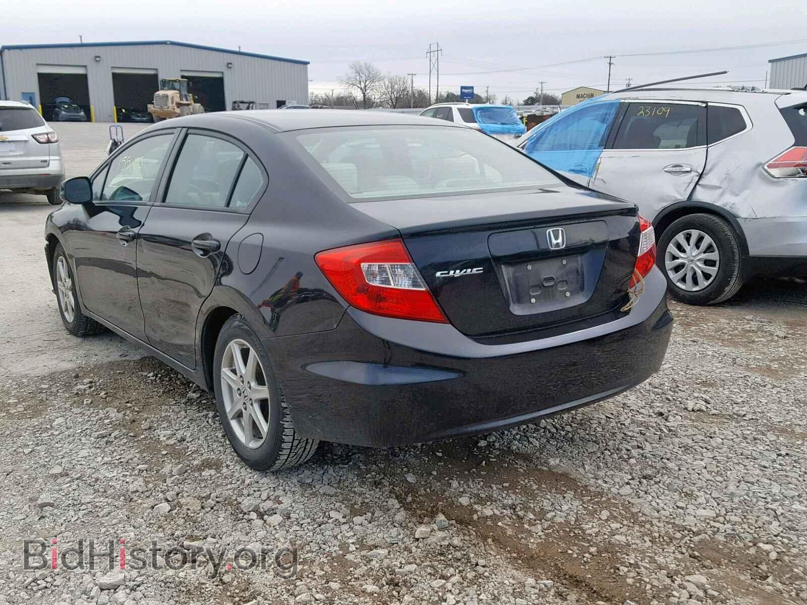 2012 HONDA CIVIC LX - VIN: 2HGFB2F50CH329334 - Фото 3