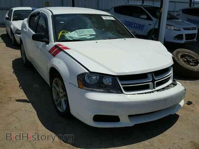 Фотография 1C3CDZAB9EN154582 - DODGE AVENGER 2014