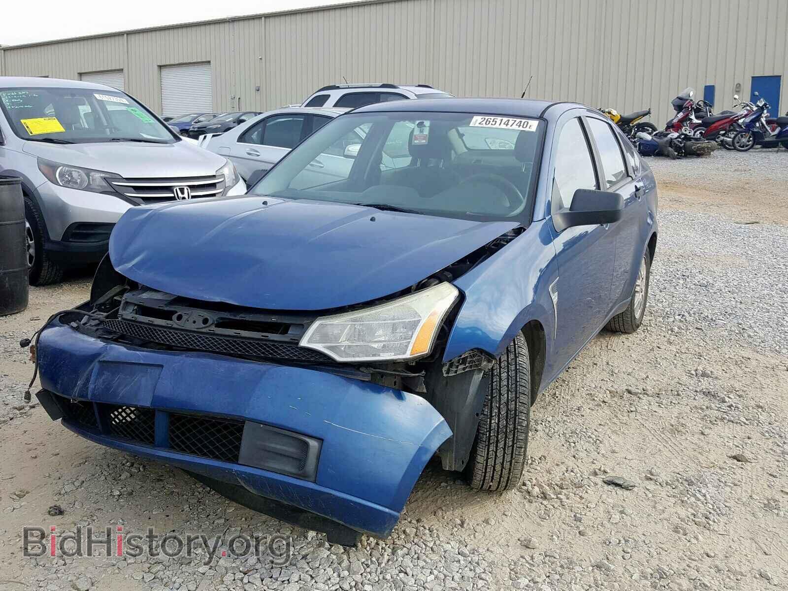 2008 FORD FOCUS - VIN: 1FAHP35N98W175334 - Фото 2