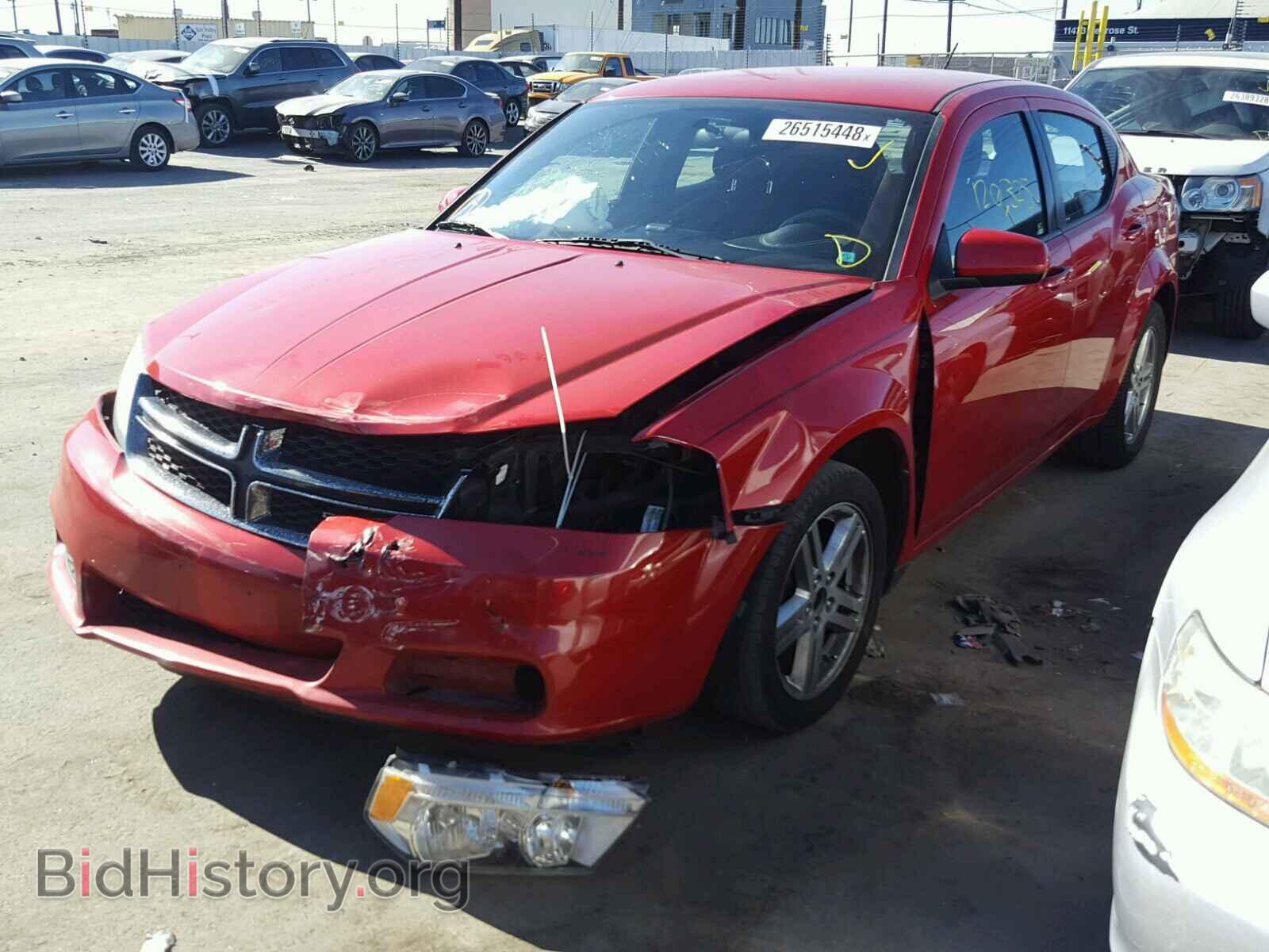 2012 DODGE AVENGER - VIN: 1C3CDZCB3CN200420 - Фото 2